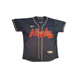 Ronald Acuna Jr.  Atlanta Braves Blue Jersey